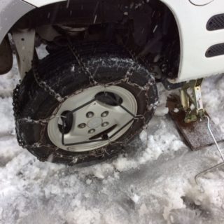 ジオランダーatオールテレーン雪道性能の確認評価 雪道の富士山スカイライン編 とうもろこしは今年も大豊作